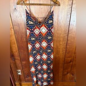 Boho dress, size medium.